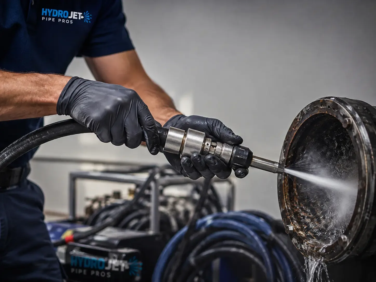 Hydro Jet Pipe Descaling in Howard City, MI
